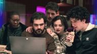 Moritz, Lenny, and Kira are seen working at BonusLife in How to Sell Drugs Online (Fast) season 4 (Image via Netflix)